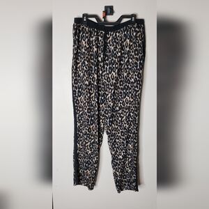 Chico's Leopard Print Trousers